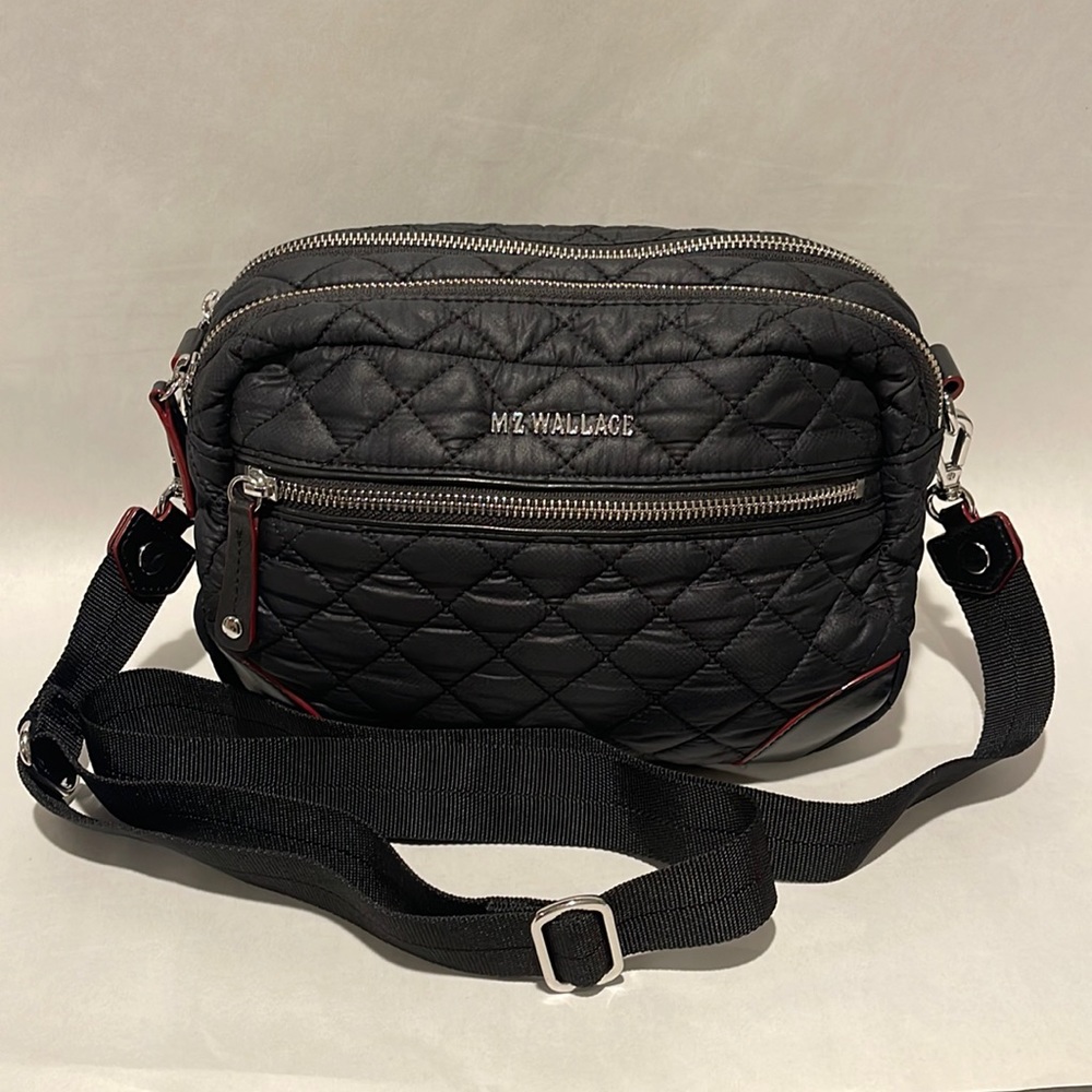 MZ Wallace Black Small Crosby